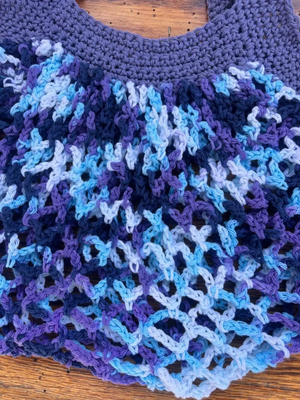 Crochet Market Bag - Picture 3 of 5